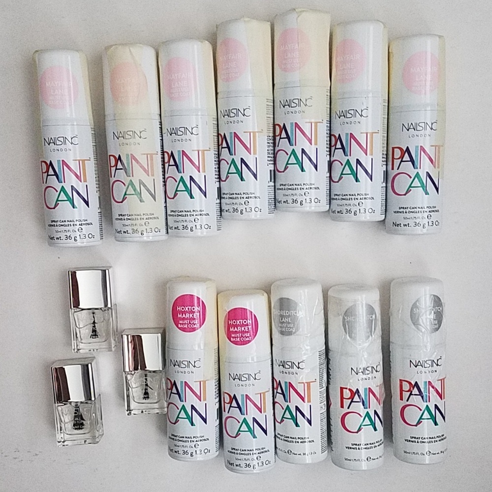 15 Item Lot Spray Nails Inc.